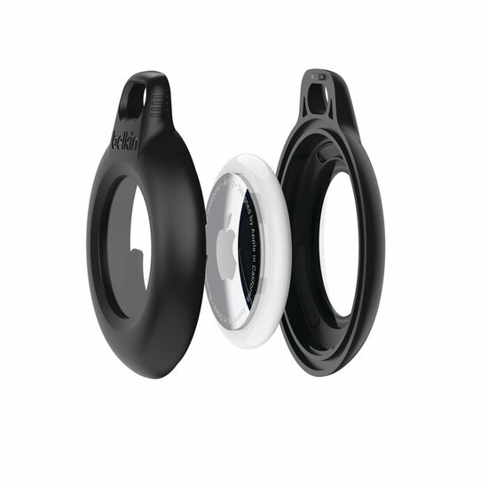 Belkin waterdichte AirTag sleutelhanger 4 pack