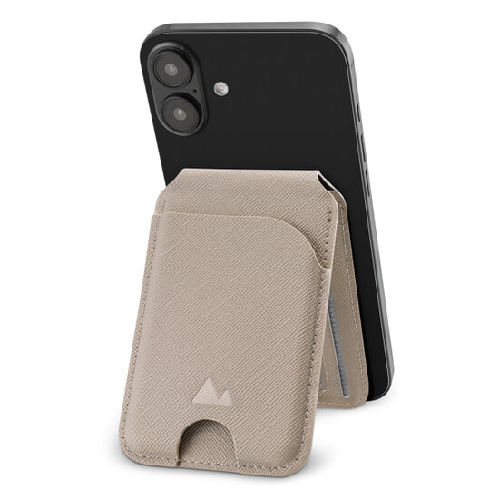 My Style MagSafe wallet kaarthouder beige
