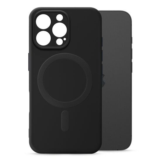 My Style Flex MagSafe iPhone 16 Pro Max hoesje zwart