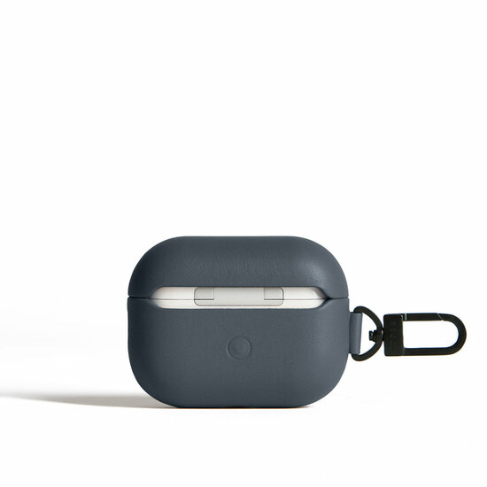 Mujjo Echelon leren AirPods Pro 3 hoesje basalt