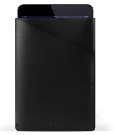 Mujjo Slim Fit sleeve iPad Air Zwart