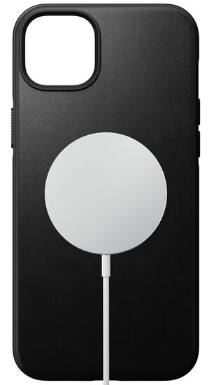 Nomad leren&nbsp;MagSafe iPhone 14 Plus hoesje zwart