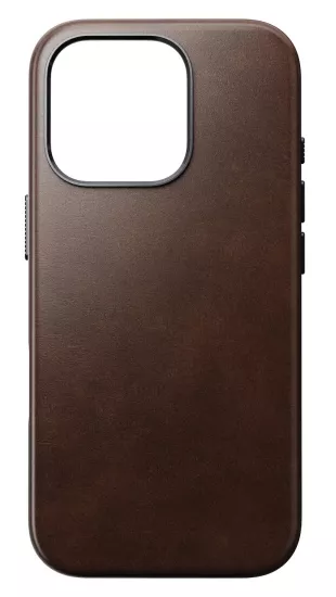 Nomad Traditional Horween MagSafe iPhone 16 Pro Max hoesje bruin