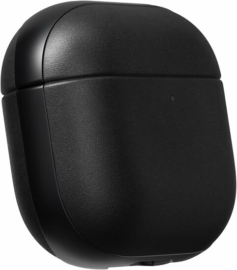 Nomad Modern Leather AirPods 4 hoesje zwart