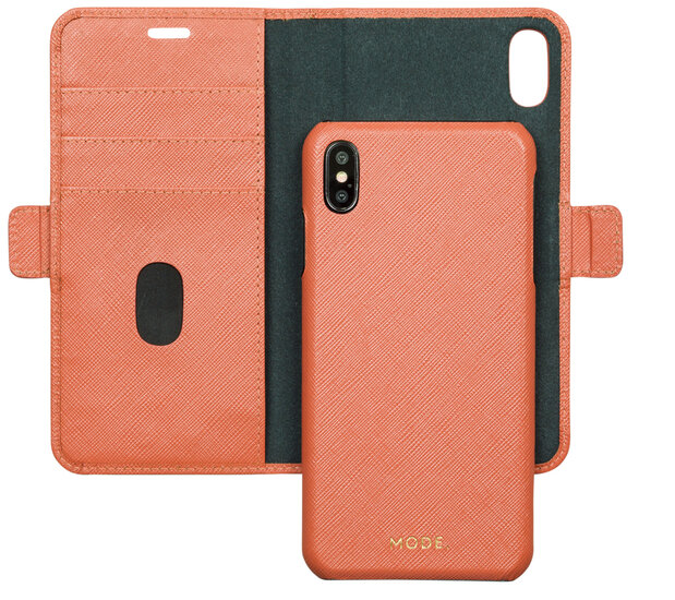 dbramante1928 New York 2 in 1 iPhone XS Max hoesje Rose
