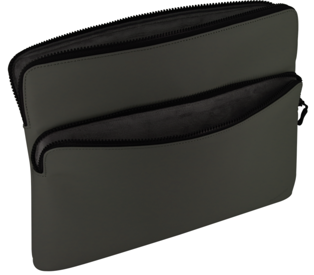 dbramante1928 Oxford Plus MacBook 14 inch sleeve forrest shadow