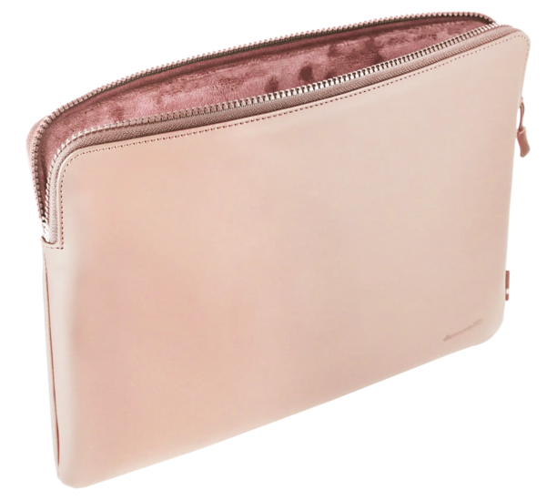 dbramante1928 Oxford MacBook 15 inch sleeve pink sand