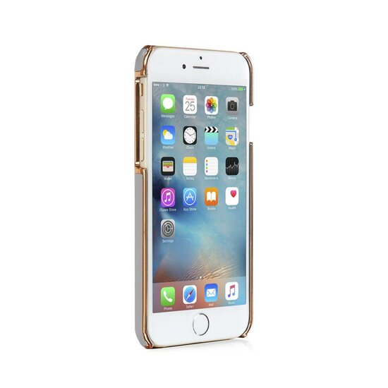 Pipetto Leather Snap iPhone 7 hoesje Grey
