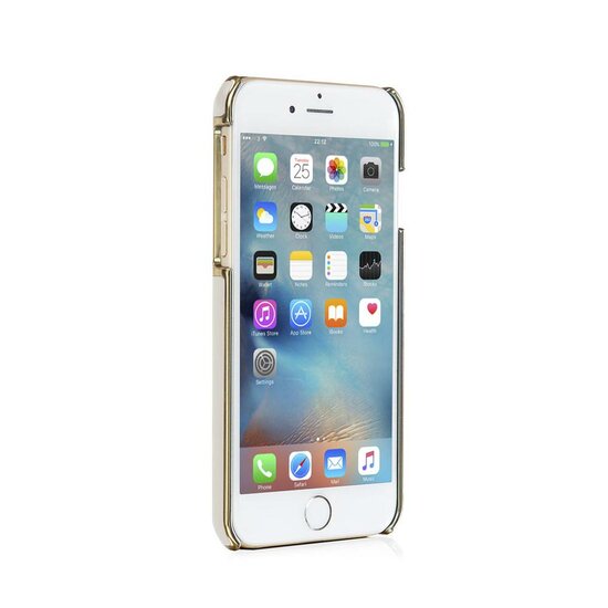 Pipetto Leather Snap iPhone 7 hoesje Ecru