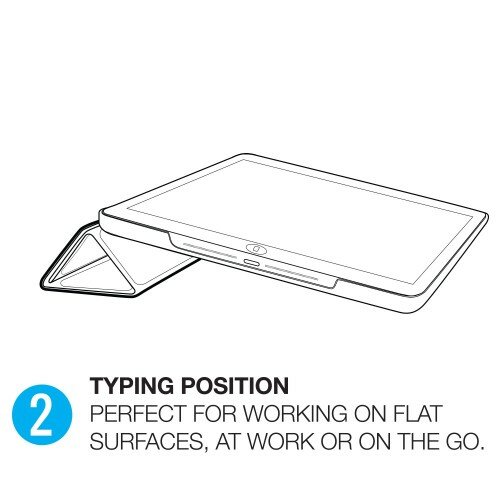 Pipetto Origami iPad Pro 11 inch hoesje Goud