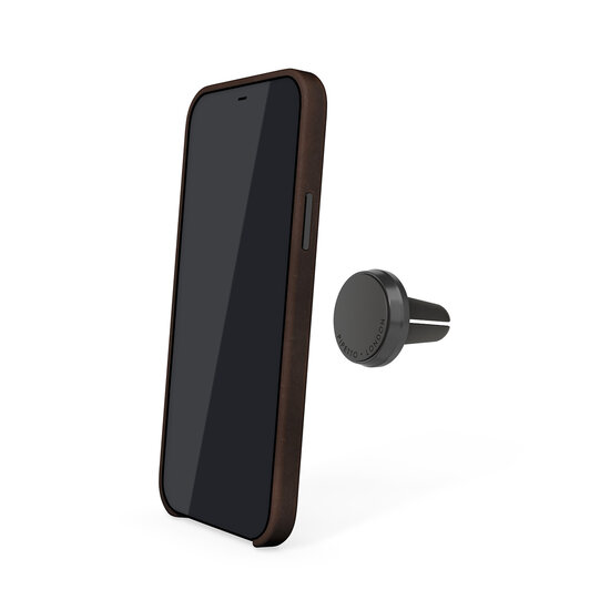 Pipetto Magnetic Leather iPhone 12 mini hoesje Bruin