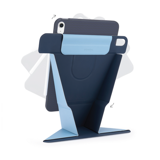 Pipetto Origami Stand iPad Air 11 inch hoesje blauw
