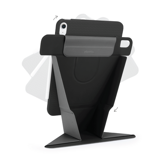 Pipetto Origami Stand iPad AIr 11 inch hoesje zwart