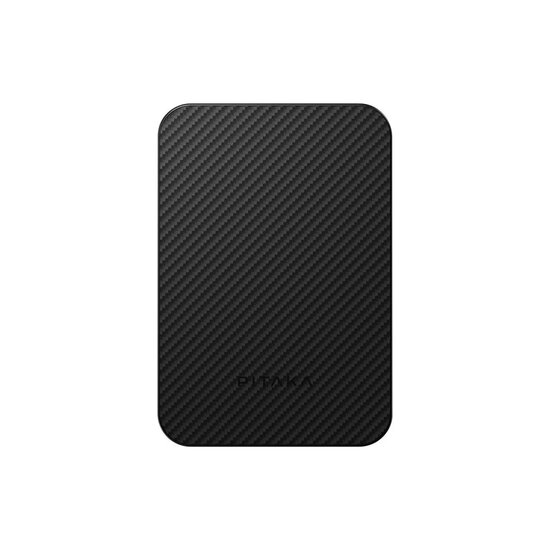Pitaka Aramid Fiber MagSafe powerbank 5000 mAh zwart