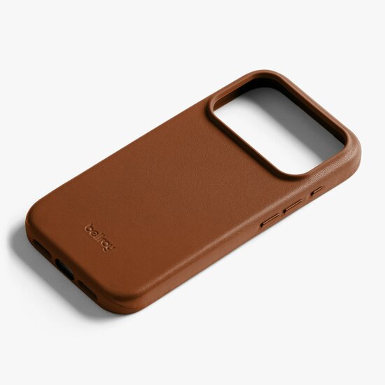 Bellroy leather iPhone 17 Pro Max hoesje bruin