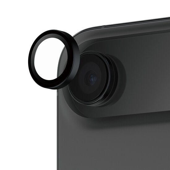 PanzerGlass Hoops iPhone Air cameralens protector zwart