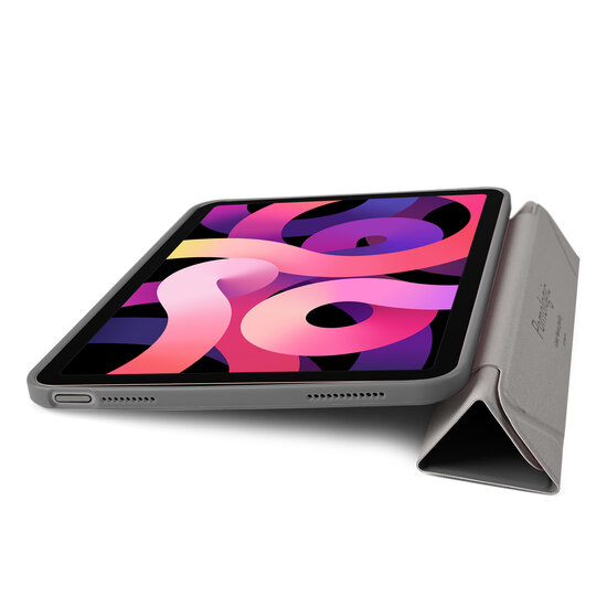 Pomologic BookFold iPad 2025 11 inch / 10,9 inch hoesje grijs