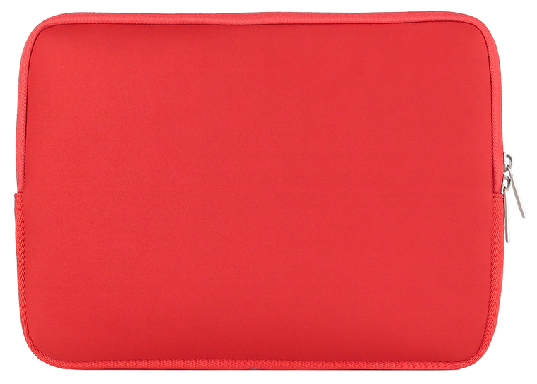 Pomologic Neoprene MacBook 13 inch sleeve rood