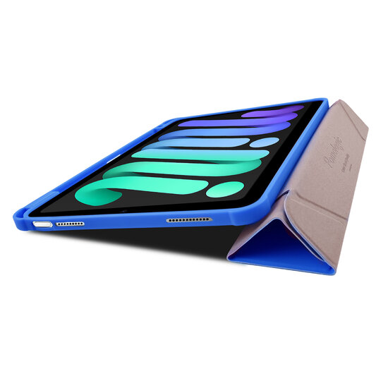 Pomologic BookFold Pencil iPad 2025 11 inch / 10,9 inch hoesje blauw