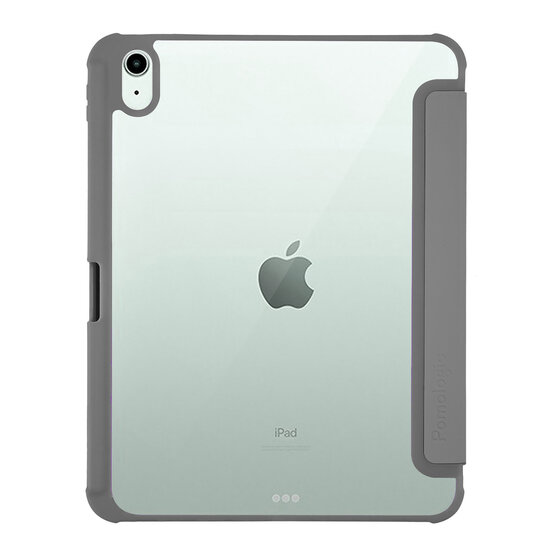 Pomologic BookFold Pencil iPad 2025 11 inch / 10,9 inch hoesje grijs