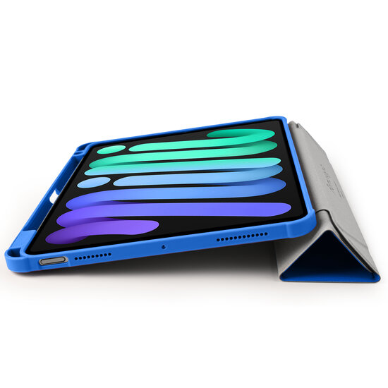 Pomologic BookFold Pencil iPad Air 11 inch hoesje blauw