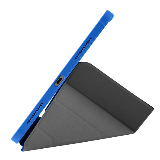 Pomologic BookFold Pencil iPad Air 11 inch hoesje blauw
