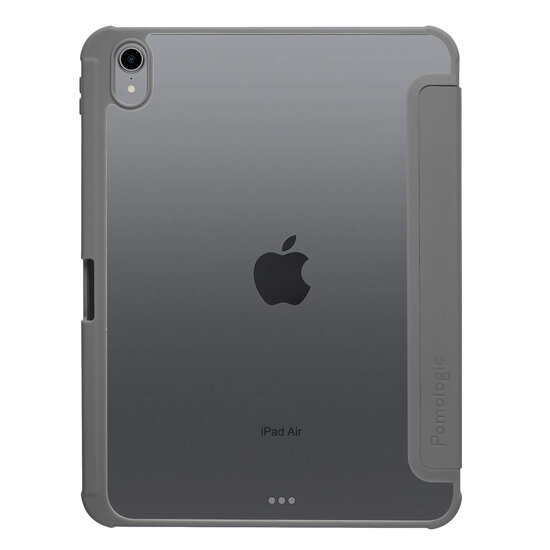 Pomologic BookFold Pencil iPad Air 11 inch hoesje grijs