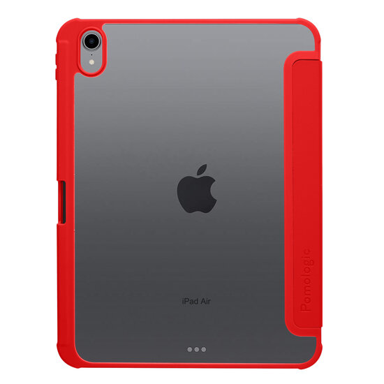Pomologic BookFold Pencil iPad Air 11 inch hoesje rood