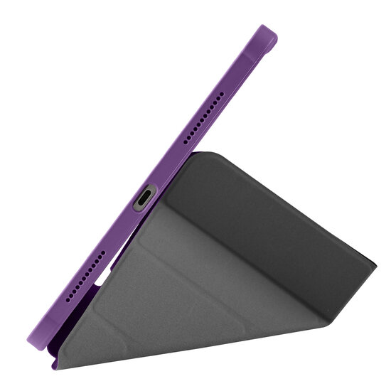 Pomologic BookFold Pencil iPad Air 11 inch hoesje paars