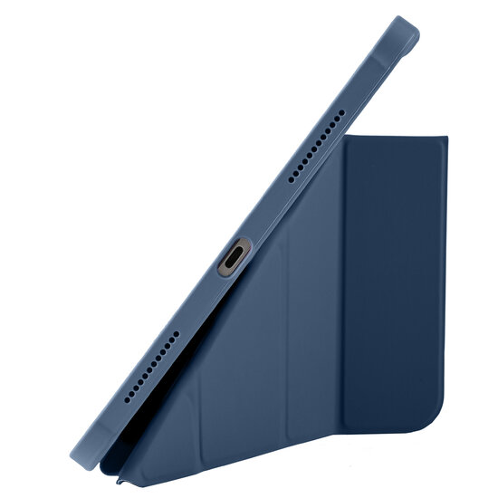 Pomologic BookFold Pencil iPad Air 11 inch hoesje navy