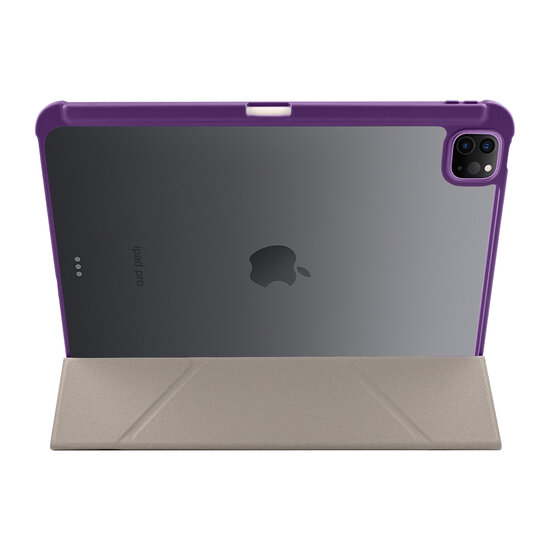 Pomologic BookFold Pencil iPad Pro 13 inch hoesje paars