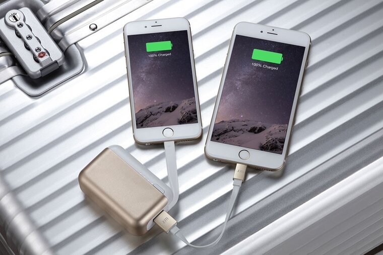 Just Mobile TopGum Power Pack Silver