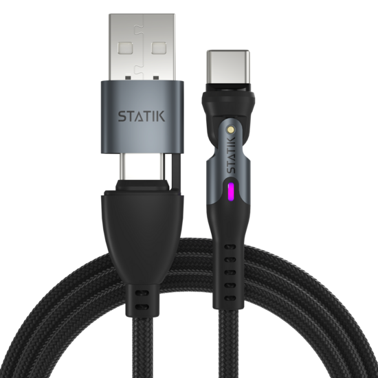 Statik 360 Pro universeel magnetische kabel 200 cm