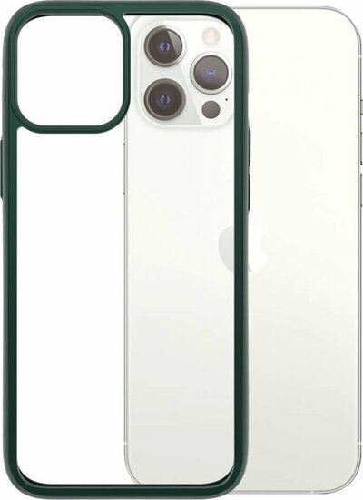 PanzerGlass ClearCase iPhone 12 Pro Max hoesje Groen