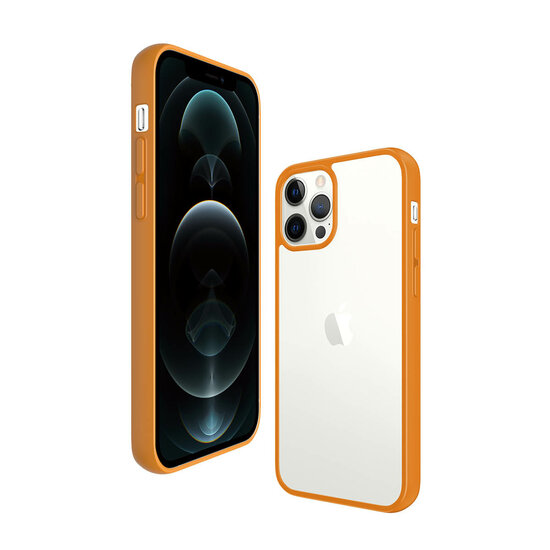 PanzerGlass ClearCase iPhone 12 Pro Max H&uuml;lle, Orange