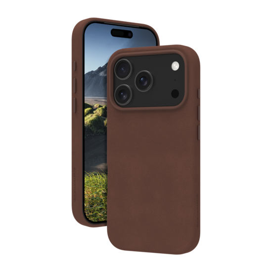 dbramante1928 leren Roskilde MagSafe iPhone 17 Pro hoesje bruin