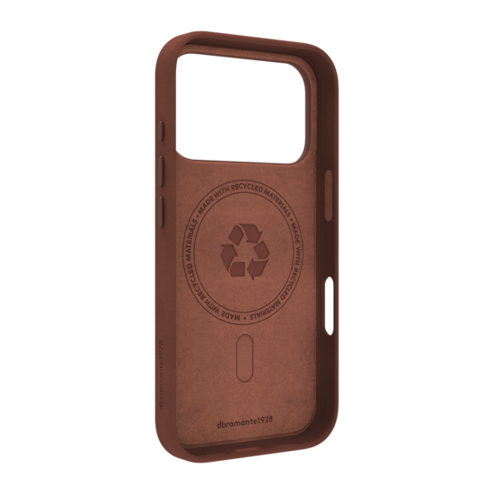 dbramante1928 leren Roskilde MagSafe iPhone 17 Pro hoesje bruin