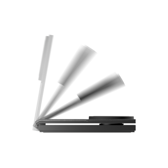 Native Union Rise 3 in 1 MagSafe Qi2 oplader zwart