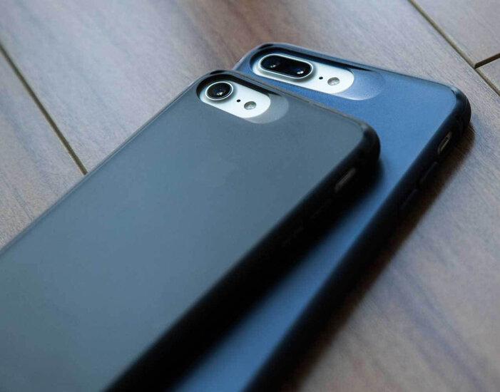 Caudabe Synthesis iPhone 8 hoesje Zwart