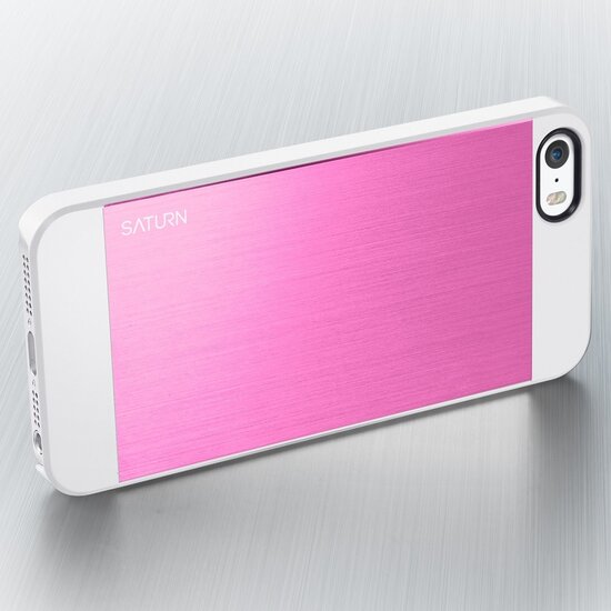 Spigen SGP Saturn-H&uuml;lle f&uuml;r iPhone 5S/SE in Metal Pink