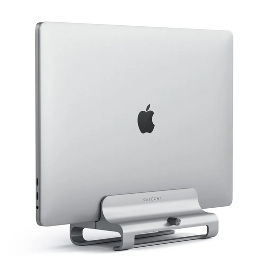 Satechi Aluminium verticale laptop stand zilver