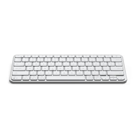 Satechi EX1 Slim 4 in1 draadloos bluetooth toetsenbord zilver