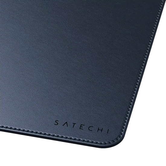 Satechi Vegan Leather Premium bureaumat blauw