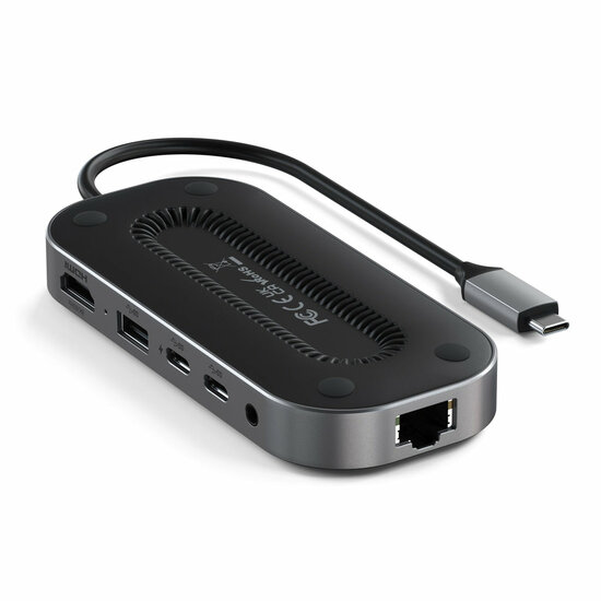 Satechi USB-4 Muliport hub met 2,5G ethernet aansluiting