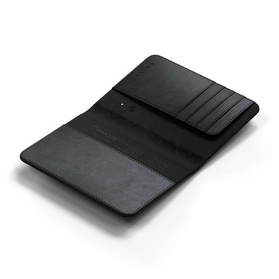Satechi Vegan Leather&nbsp;paspoorthoes met Find My-technologie