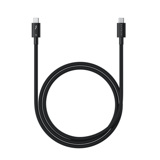 Satechi Thunderbolt 5 Pro kabel 1 meter zwart