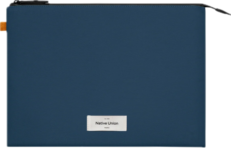 Native Union W.F.A duurzame MacBook Pro 14 inch sleeve blauw