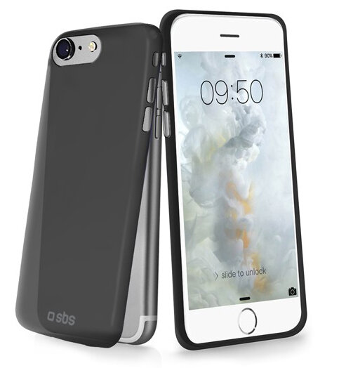 SBS Mobile Extra Slim iPhone 7 hoesje Black