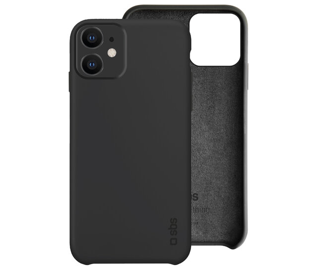 SBS Mobile Polo One iPhone 12 Pro / iPhone 12 hoesje Zwart