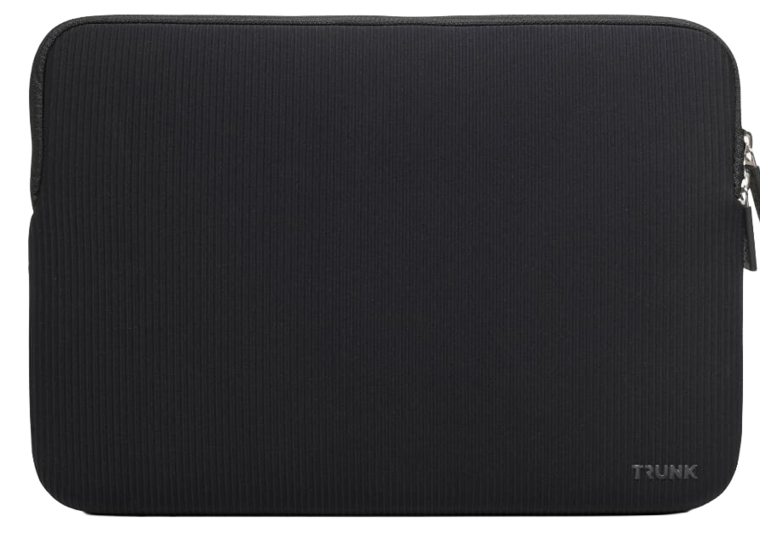 TRUNK Textile MacBook 13 inch sleeve zwart